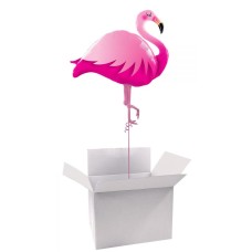 46 / 117cm Classic Tropical Balloon Parcel with Large Foil Balloon